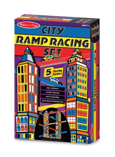 Melissa Doug Deluxe Wooden Ramp Racer Game Melissa Doug Deluxe Wooden Ramp Racer Game