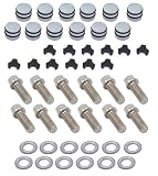 Spectre 4659 Intake Bolt Kit w/O-ring Bolt Caps 3/8