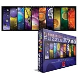 Solar System Details Jigsaw Puzzle (Panorama) - 750 Piece Puzzle