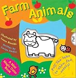 A Mini Magic Color Book: Farm Animals (Magic Color Books)