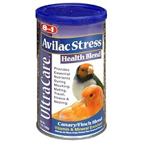 8in1 Canary/Finch Avilac Stress Diet (Canister),   7-Ounce