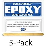 Hardman Double Bubble Blue General Purpose Slow-Setting Epoxy (2 hours) 5 Packs (#04005)
