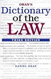 Image of Oran's Dictionary of the Law, 3E
