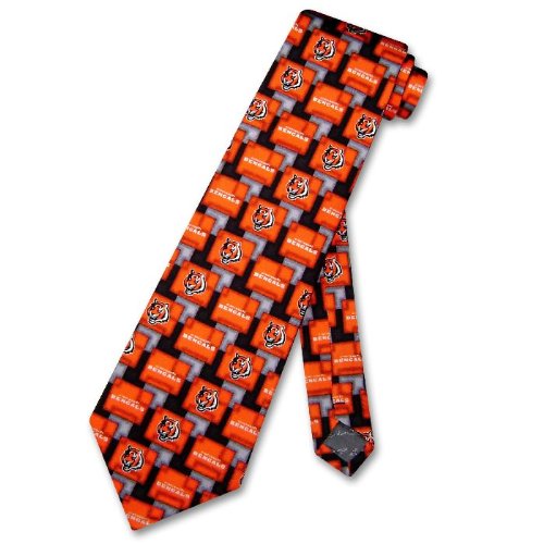 CINCINNATI BENGALS SILK NeckTie NFL Football Men's Neck Tie NEW