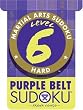 Martial Arts Sudoku Level 6: Purple Belt Sudoku