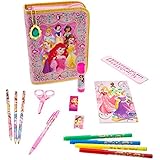 Disney Princess Zip-up Stationery Kit - Pink Bejeweled