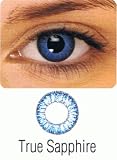Non Prescription Color Contact Lenses 2 Tone - True Sapphire