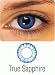 Non Prescription Color Contact Lenses 2 Tone - True Sapphire