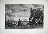 1897 DAN'L MURPHY GHOST WAR ARMY FINE ART STORMY SEA