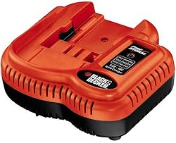 Black & Decker FSMVC 9.6-Volt to 18-Volt Slide Style Battery Charger