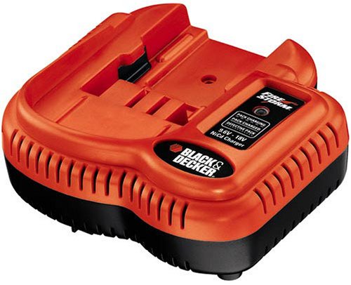 Black&Decker FSMVC 9.6-Volt to 18-Volt 90 Minute Slide Style Battery Charger