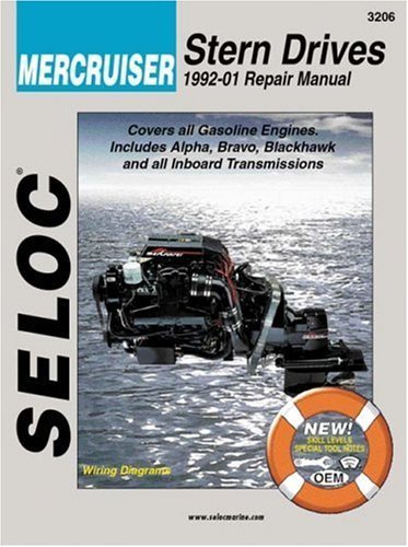 Mercruiser Stern Drives 1992-2000 (Seloc Marine Manuals) by Seloc (2002) Paperback