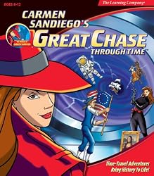 Carmen Sandiego's Great Chase Through Time (Jewel Case)