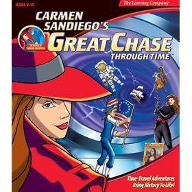 Carmen Sandiego's Great Chase Through Time (Jewel Case) by The Learning Company