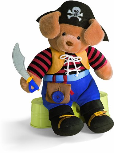 Childrens Toyshop  Toys : Baby Gund Teach Me Pirate 32cm