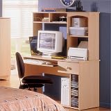 Alegria Student Desk with Hutch By Nexera Furniture