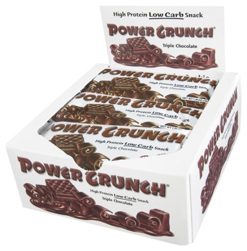 Childrens Toyshop  Health & Personal Care : BioNutritional Research Group - Power Crunch Triple Chocolate, 12 bars