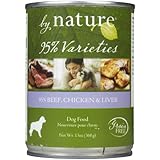 By Nature Naturals 95% Meat - Beef, Chicken & Liver - 12 x 13.2 oz