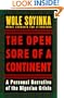 The Open Sore of a Continent: A Personal Narrative of the Nigerian Crisis (W. E. B. Dubois Institute Series)