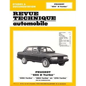 Peugeot 604 D turbo, GRD turbo, SRD turbo et GTD turbo