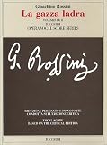 La Gazza Ladra: Vocal Score