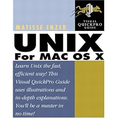 UNIX for Mac OS X: Visual QuickPro Guide (Visual Quickpro Guide)