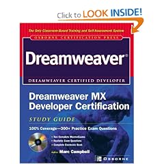 Dreamweaver MX Developer Certification Study Guide