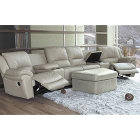 Promenade Collection Taupe Home Theater Seating by Coaster Company