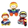 Shelcore Shake 'N Bobbles Rev 'N Go Riders 3-Pack