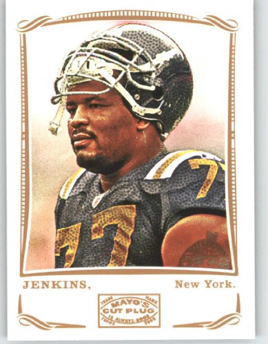 2009 Topps Mayo #154 Kris Jenkins - New York Jets (Football Cards)