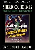 Sherlock Holmes: Secret Weapon & Terror By Night [DVD] [1942] [Region 1] [US Import] [NTSC]