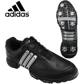 Adidas Tour Traxion II Waterproof Leather Golf Shoe by adidas