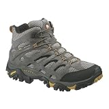 Merrell Mens Moab Ventilator Mid Hiking Boots - Walnut 9.5 - Wide