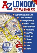 A-Z London Map and Walks (Street Maps & Atlases)