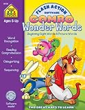 Flash Action Software Combo Wonder Words: Beginning Sight Words & Picture Words