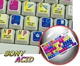 SONY ACID KEYBOARD STICKER