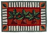 Tropical Island TiKi Palm Trees Trio Accent Jellybean Rug