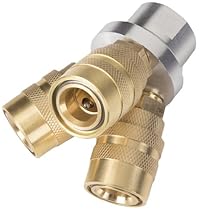 TEKTON 47290 3-Way Quick Connect Air Hose Splitter Manifold, 1/4-Inch NPT
