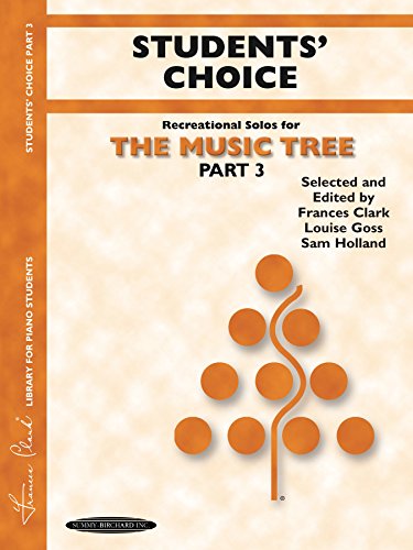 The Music Tree: Students' Choice, Part 3: Piano Collection (Piano) (Music Tree (Summy))