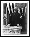 Historic Print (L): [Joseph Gurney Cannon, 1836-1927, half-length portrait, standing, with gavel in hand, fa