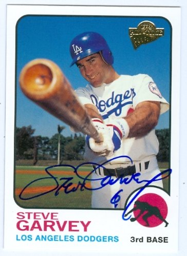 Steve Garvey Autographed/Hand Signed Baseball Card (Los Angeles Dodgers) 2003 Topps All Time Fan Fav