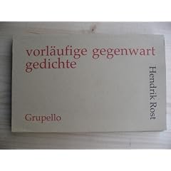 Vorl�ufige Gegenwart. Gedichte