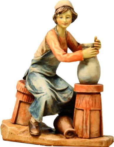 Pottery, adatto per le figure da 10 cm, colorata a mano