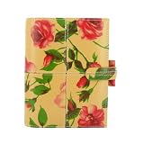 ファイロファックス クラシック　スモール(ミニ6穴）　手帳　本革　ローズ柄　珍しい　日本未発売- Filofax Classic