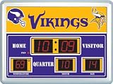 Football Scoreboard Wall Clocks,Minnesota Vikings