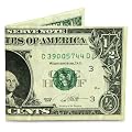 Ron English Half Dollar Tyvek Mighty Wallet - 8x10 cm