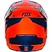 Fox Racing 2016 V1 Helmet - Race (LARGE) (ORANGE/BLUE)