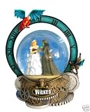 WICKED THE MUSICAL ELPHABA & GLINDA FOR GOOD GLITTER GLOBE