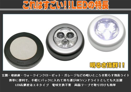 Cover image : LED 高輝度ライト？ワンタッチ押すだけ！
