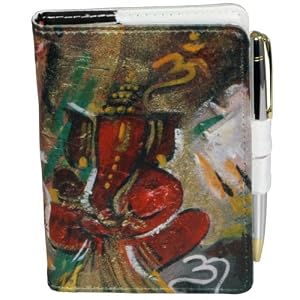 Ganesh Mini Memo Book with Pen